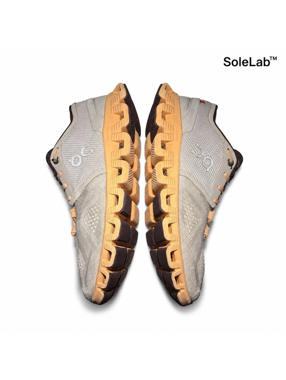 On Cloud X Women’s 7.5 Alloy Lily Gray Peach Running Training Shoes 40.99041 - Picture 4 of 8